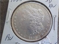 1883 Silver Dollar AU