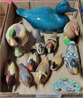 FLAT OF DUCK FIGURES