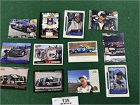 Lot of 12 NASCAR Cards Earnhardt