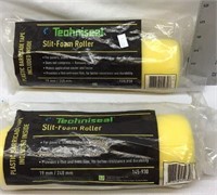 F15) SLIT FOAM ROLLERS