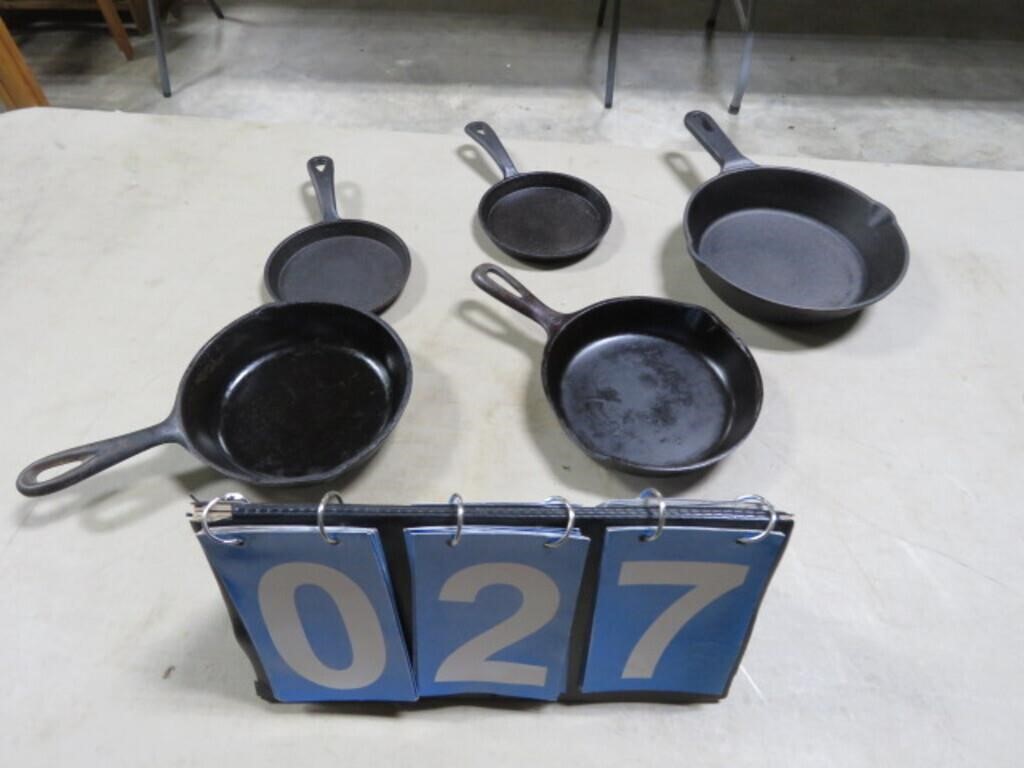 SMALL CAST IRON FRY PANS