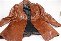 ARSCO Tailored Brown Leather Jacket