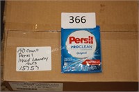 140ct persil liquid laundry packs