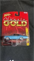johnny lightning classic gold1965 chevy impala SS