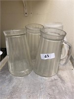 4 Water Pitchers