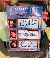 Iconic Ink Triple Cut Star Trek Auto Fac