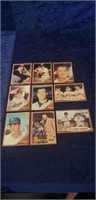 (9) 1962 Topps Baseball Cards