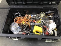 HUSKY WHEELED TOOL CHEST FULL OF MISC TOOLS