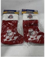 OHIO STATE HOLIDAY STOCKING PACK OF 2