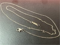 16in Tiffany & Co. 925 Sterling Silver Necklace