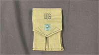 1 antique us canvas magazine pouch