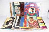 Large lot of VTG Elvis records