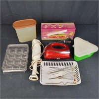 Tupperware Containers, Chop Wizard & Mixers