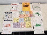 Owen County road map & plat books including