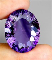Natural Purple Amethyst  27.97 ct - VVS