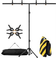 Coliflor T-Shape Portable Backdrop Stand