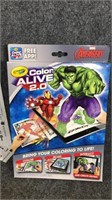 avengers coloring kit