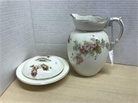 Pitcher & Soap Dish