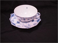 Royal Copenhagen china cup and saucer,