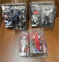 Lot of 3 Nascar Limited Edition Figurines