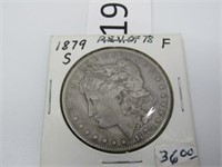 1879-S Silver Morgan Dollar ***Tax Exempt***