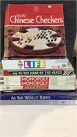 Various board games, not verified