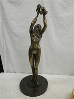 Siggy Puchta Bronze Mother w/ Child Sculpture-S11