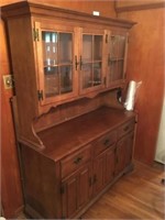 Kitchen Cabinet Curio ( 54" W x 72" Tall)