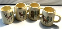 Wildlife themed mugs