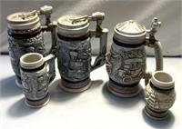 Locomotive/auto/ship Steins