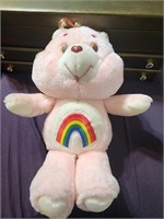 VINTAGE 1983 PINK CHEER RAINBOW CAREBEAR