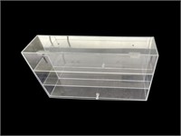 3-Tier Clear Acrylic Display Case with Mirror