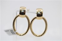 14KT Yellow Gold Earrings