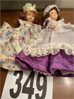 (2) Dolls: Carlson, Betsy Ross (R1)