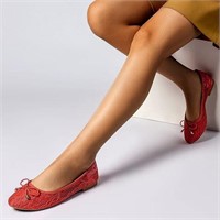 NEW $38 MUSSHOE Flats Shoes Women Comfortable