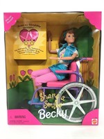 New Share a Smile Becky Barbie doll