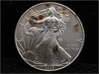 2008 1 Oz Silver Eagle 999 Silver