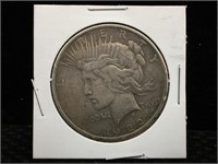 1922 D Silver Peace Dollar