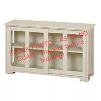 Pacific Stackable Cabinet with Sliding Glass Doors