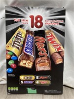 18 Full Size Chocolate Bars