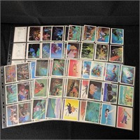 Set of Fern Gully Movie Trading Cards