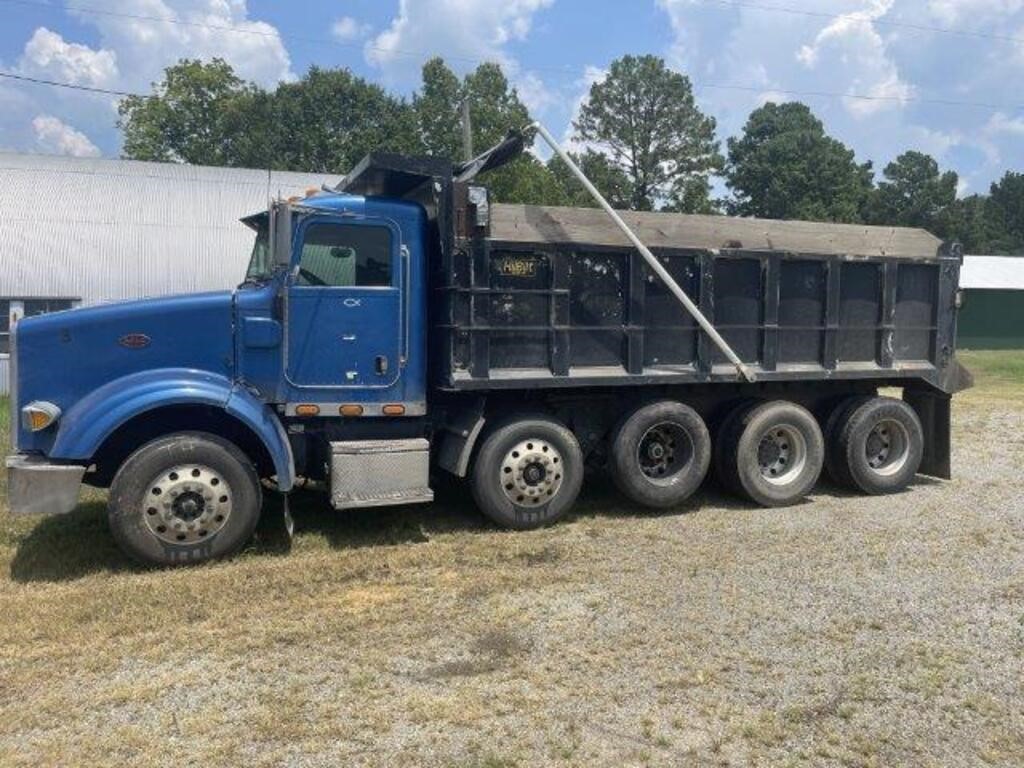 2006 Quad Axel Peterbilt 378 & a 2009 TimpteHopper Bottom Tr