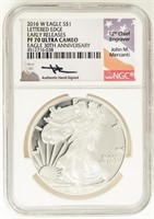 Coin 2016-W Silver Eagle NGC PF70