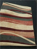 MULTI WAVES ACCENT RUG