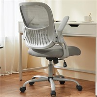 Sweetcrispy Office Computer Desk Chair, Grey