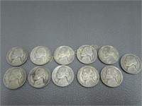 Silver War Nickels - Various Dates & Mints