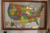 Vintage US Map