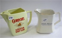 Gordons Pitcher & John Begg Whiskey