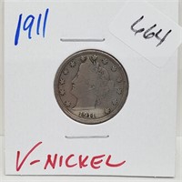 1911 V-Nickel 5 Cents