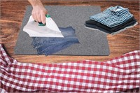Wool Ironing Mat  100% NZ Wool  17X24  Gray
